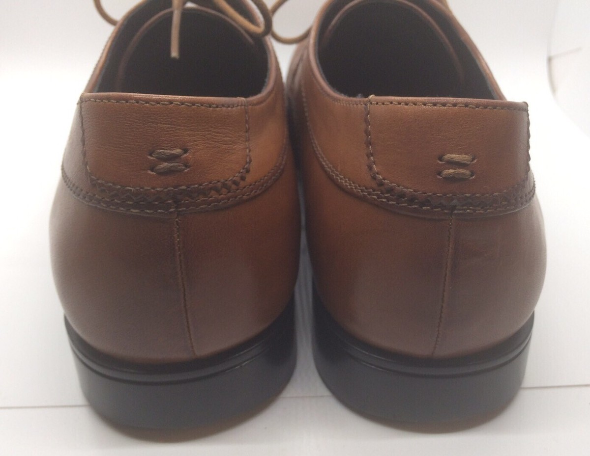 Mens Rockport Classic Break Wingtip Oxford Shoes - Brown 