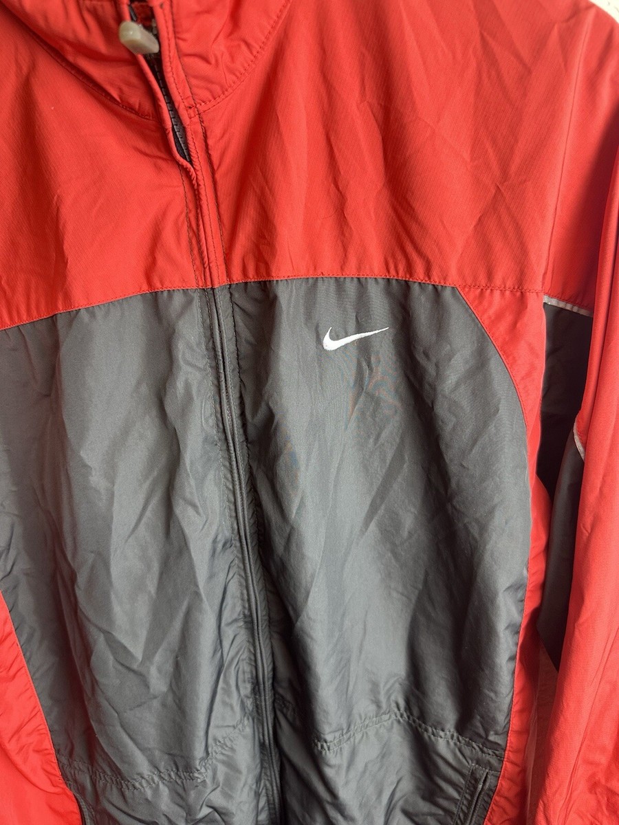 VTG Y2K Nike Men's Windbreaker Track Jacket Size Large | eBay