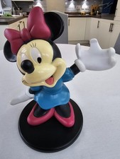 Vintage Disney Minnie Mouse Mybelle Character Telephone Base - Figurine 10.5"