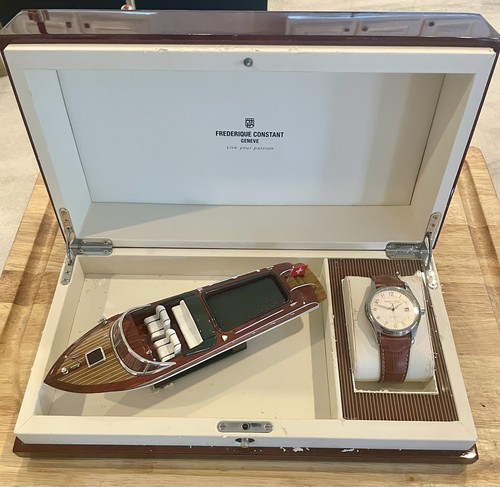 Frederique Constant Runabout Ltd 2888 Fc-303Rms6B6 AT SS Silver 43mm White Dial 