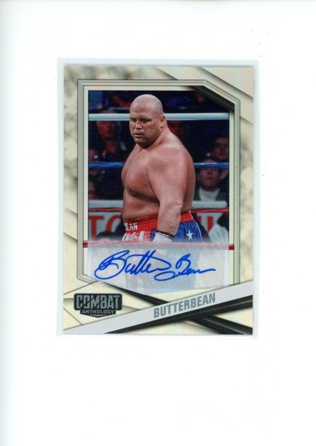 2025 Panini Combat Anthology Butterbean Eric Esch #1 Auto Autograph Holo Foil