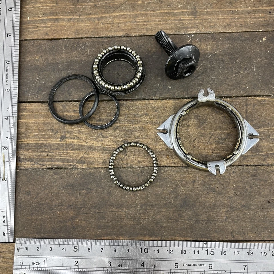 1 1/8 BMX Gyro Detangler Headset Parts Freestyle Top Bolt Potts Stack Hardware - Image 3 of 4