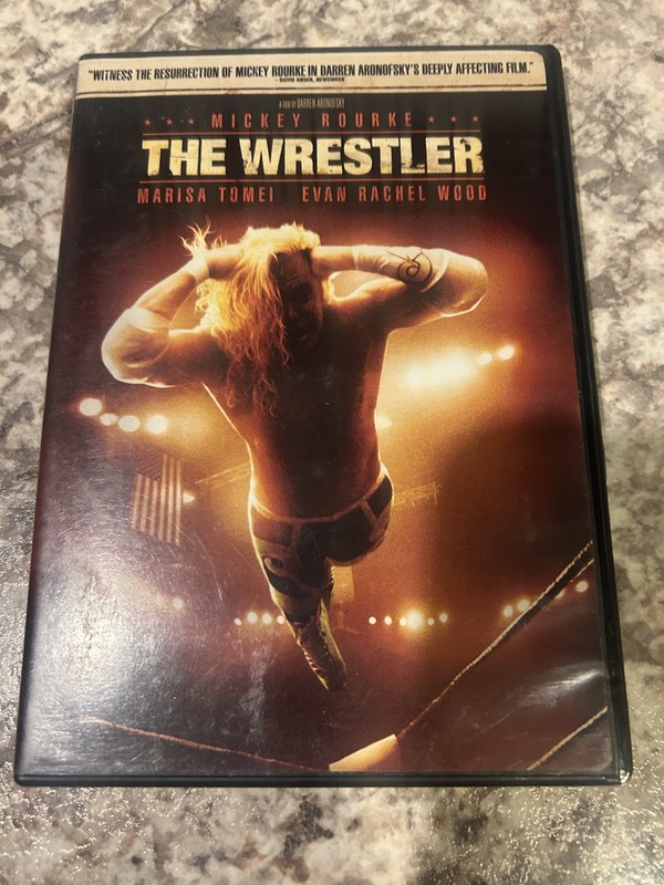The Wrestler (DVD  2008 Drama)  Mickey Rourke Marisa Tomei Evan Rachel *Nudity*