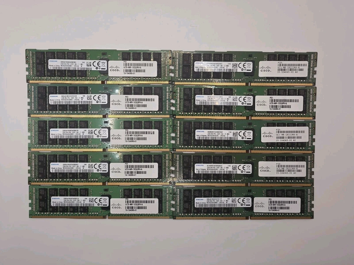 PC4-19200 (DDR4-2400) Bus Speed Server RAM 32 GB Capacity per