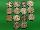 14 Old Cull Nickels. Buffalo Jefferson. Photos Dates And Mints. Actual Coins. L2