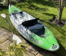 Wave Sport Scooter Sit on Kayak with seat + Paddle – Very Good Condition