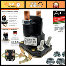 12V Starter Solenoid Kit for Toro TimeCutter, Fits Exmark Zero Turn Mowers, Repl