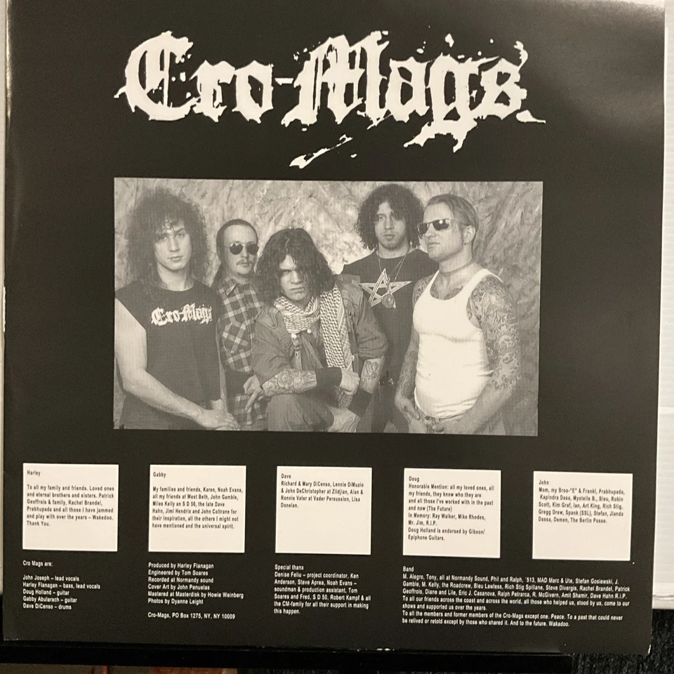 Cro-Mags – Alpha Omega LP 2013 Demons Run Amok – DRA 080 [Germany] [Red] EX/EX - Image 4 of 4