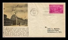 Dr Jim Stamps Fdc Scott 798 Constitution Sesquicentennial Issue Hobby Cover