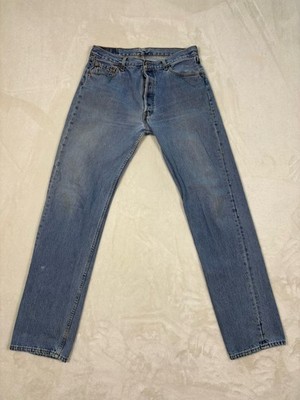 Vintage Levi's Jeans Mens 36x36 Blue 501 XX Straight Leg Button