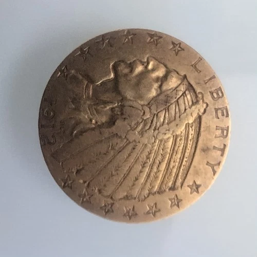 1912 G$5 Indian Head Gold Half Eagle - Authentic US Coin