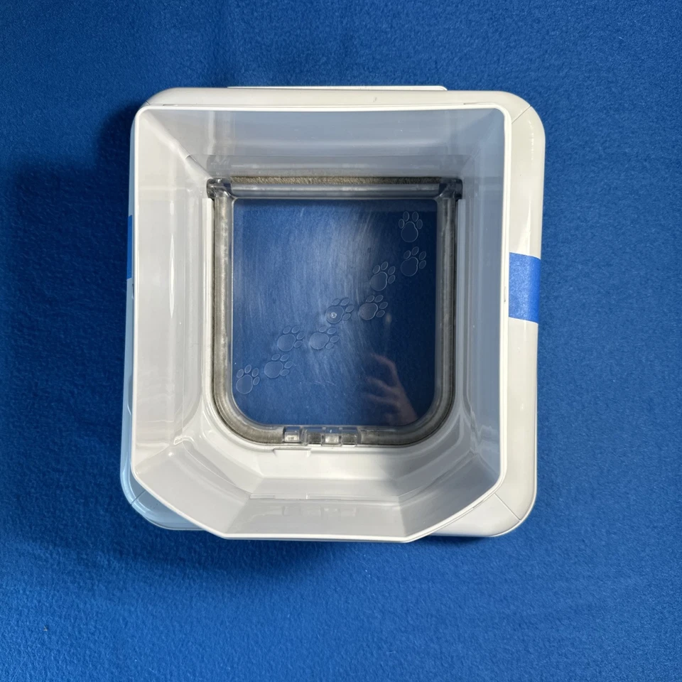 Microchip Cat Mate Elite Cat Flap con control de temporizador incluye manual y herrajes Foto 3 de 4
