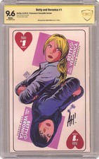 Betty and Veronica 1I Francavilla CBCS 9.6 Witnessed Sig Adam Hughes 2016