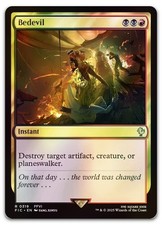 Bedevil (Surge Foil) #319 (NM) Final Fantasy FIC Magic MTG