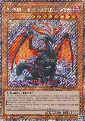Yu-Gi-Oh! - Albion der dunkle Drache - MINT/NMINT - FR - 1st