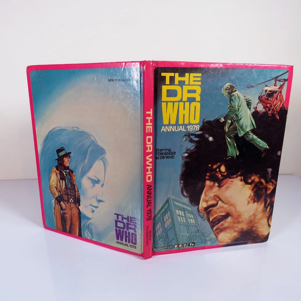 The Dr Who Annual 1978, Tom Baker as The Doctor Vintage Hardback Book - Image 4 of 4