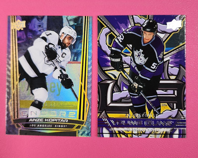 2025-26 Upper Deck #E-112 Anze Kopitar Encore Gold /50 + 2024 Young Guns Renewed