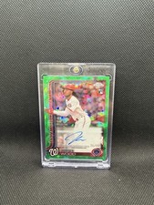 JAMES Chrome Sapphire 2025 Sapphire Green Refractor /99 Auto