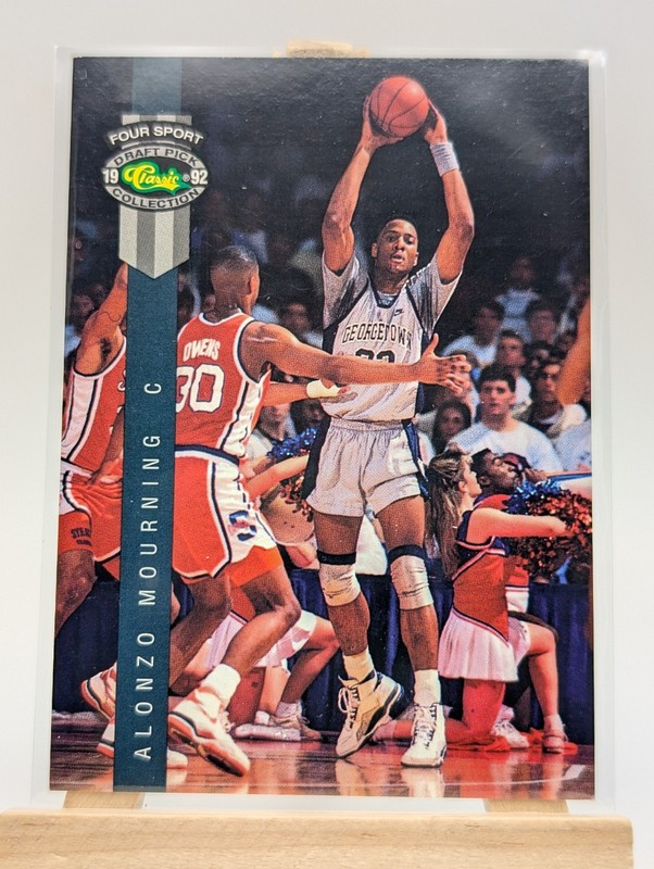 1992 Classic Four Sport Draft Pick Collection Alonzo Mourning #54 (RC)