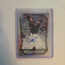 2026 Bowman Chrome Ryan Waldschmidt Auto Mojo Refractor #BMA-RW Prospect ON CARD