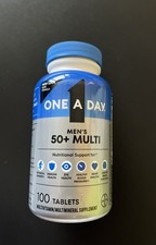 One A Day Men's 50 Complete Multivitamin - 100 Tablets Exp 04/27 Free Shipping