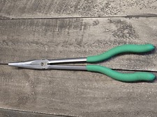 New Matco Tools 11 45 Degree Needle Nose Pliers Green Handle Part Png111b