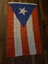 Puerto Rico Flag 3x5 FT PR Banner Outdoor Indoor Polyester with Grommets