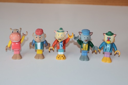 Vintage Brio Richard Scarry Busy World 2" Figures