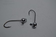 1/16 HATCHET WEDGE JIG HEADS 100 PACK CRAPPIE HAND TYING #4 MUSTAD SICKLE HOOKS