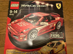 LEGO 8143 Racers Ferrari F430 Challenge 2007 Box opened inner packs unopened