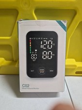 Blood Pressure Monitor Upper Arm for Home Use w/2x120Reading Memory w/LED Light