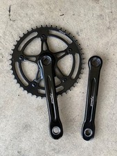 F. Gimondi Fsa Crankset - Track Fixed Gear Single Speed Crank Black 46t 170mm F. Gimondi Fsa Crankset - Track Fixed Gear Single Speed Crank Black 46t 170mm