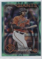 2024 Topps Chrome Aqua Lava Refractor 48/199 LaMonte Wade Jr #222 rq1