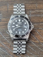 Invicta Men's Watch 30091 Pro Diver Automatic Silver Stainless Steel Black Dial
