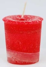 Crystal Journey Seduction Herbal Votive Candle Reiki Charged Desire Attraction