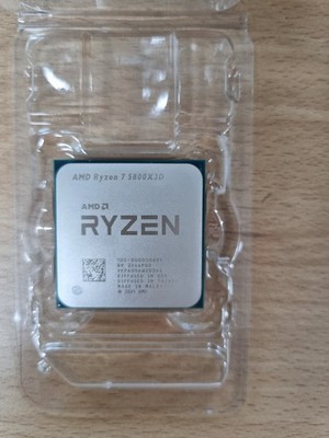 CPU AMD Ryzen 7 5800X3D BOX AMD Ryzen 7 5800X3D CPU, 3.4 GHz, 8-Core, AM4 Processor, 105W