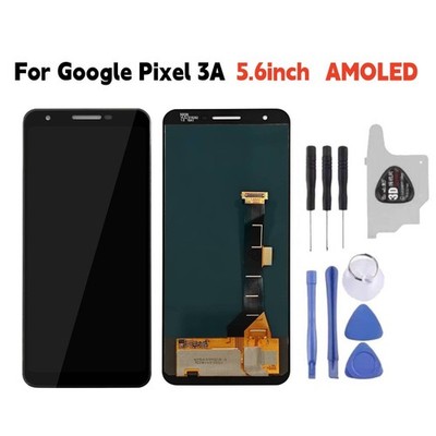 For Google Pixel 3A 5.6inch LCD AMOLED Display Touch Screen Digitizer Assembly
