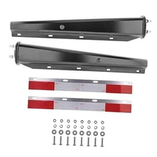 Mud Flap Hangers for Semi Trucks All in One Kit - 30" Heavy Duty Spring 