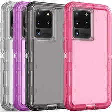 For Samsung Galaxy S20/S20 /S20 Ultra Phone Case Hybrid Clear Cover Shockproof