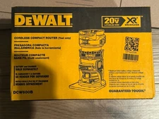 DEWALT  DCW600B 20V MAX XR Cordless Compact Router - NEW