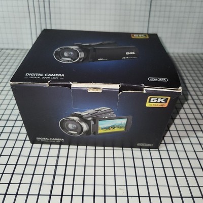 Sonida HDV-265K 5K Ultra HD Digital Video Camera Camcorder Kit (48MP, 10X Opt...