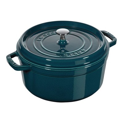 Staub La Cocotte Töpfe und Pfannen Cocotte, 28 cm La-Mer  rund  Gusseisen