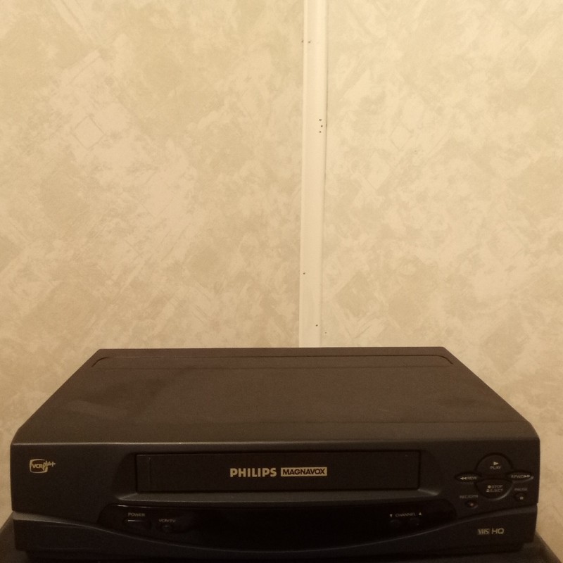 Philips Magnavox VCR Plus+ 4-Head VHS VCR Video Recorder Player Remote Tested!