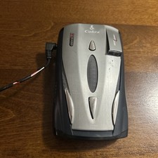 Cobra XRS-9700 11 Band RAD Laser Detector Intellishield Voice Alert Tested Works