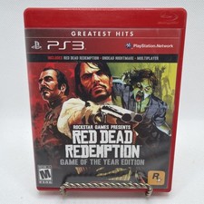Red Dead Redemption - Game of the Year Edition (Sony PlayStation 3, 2011)
