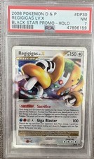 2008 Pokemon Regigigas LV.X DP30 Black Star Promo Holo PSA 7 on eBay