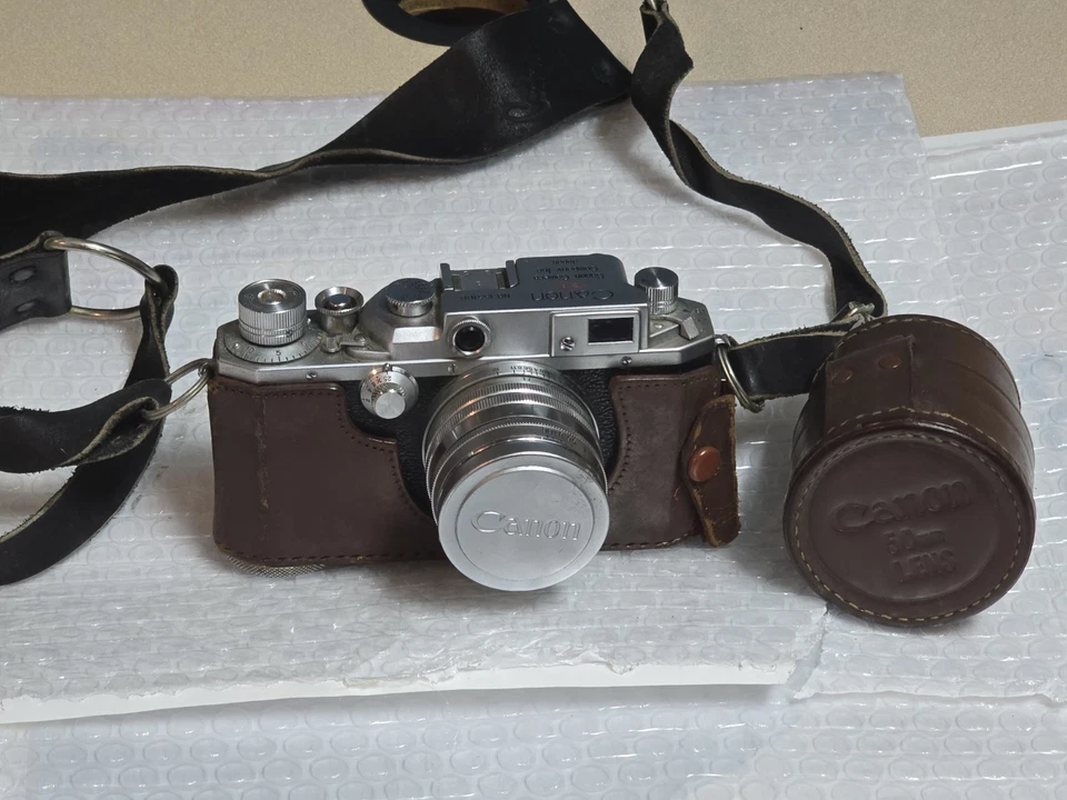 Cámara telémetro Canon IVSB 35mm. Objetivo 1,8/50 mm. Buen/LIMPIO estado de funcionamiento. Foto 3 de 4