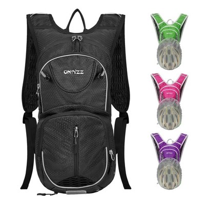 Fahrradrucksack 12L Unisex Nylon Wasserabweisend Fahrrad Schulter Rucksack Re...
