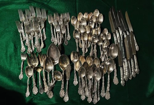 82 Pcs. Gotham Versailles 1888 Sterling Flatware 132.4 oz