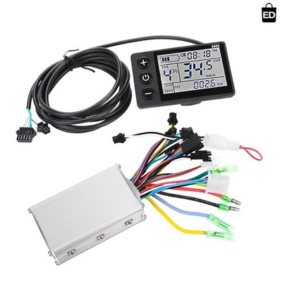 36V 48V 22A Brushless Motor Controller & LCD-S900 Display Kit For E-Bike